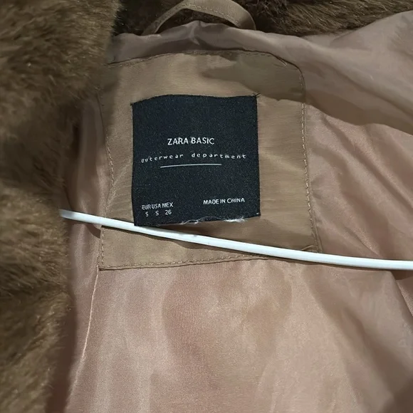 Brown Zara, basic jacket - Picture 3 of 3
